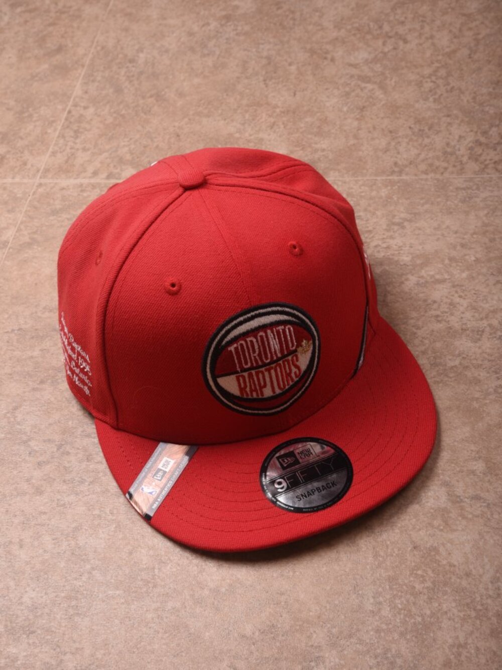 Brand New 2019 Toronto Raptors Draft Collection Hat 1995 Inaugural Season